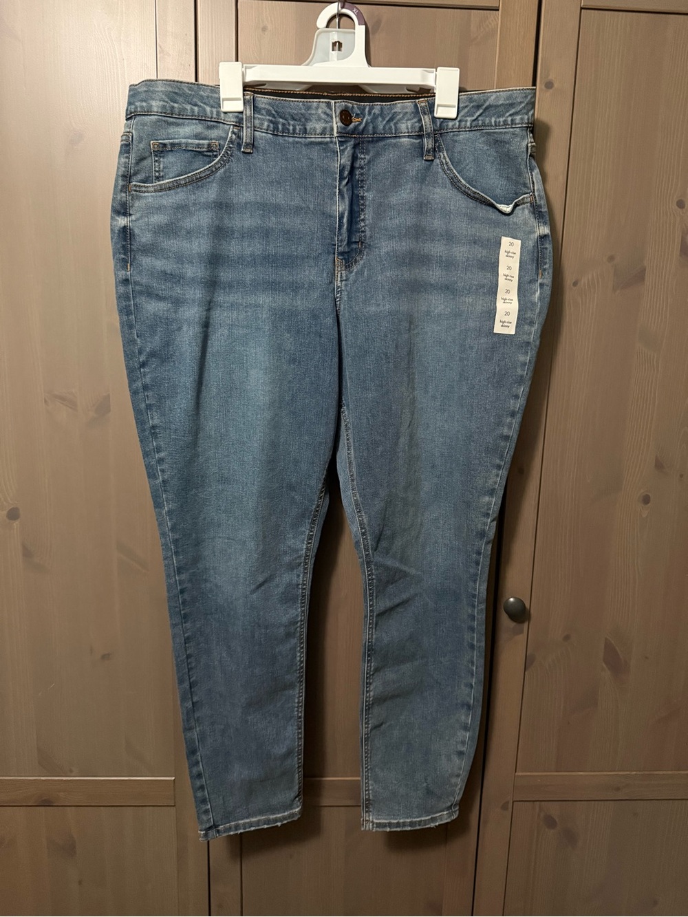 Ava & Viv High Rise Skinny Women’s Jeans, Size 20